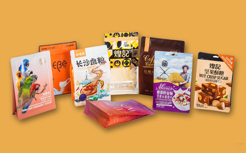 Eight-sided seal bags